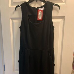 Calvin Klein black sleeveless dress
